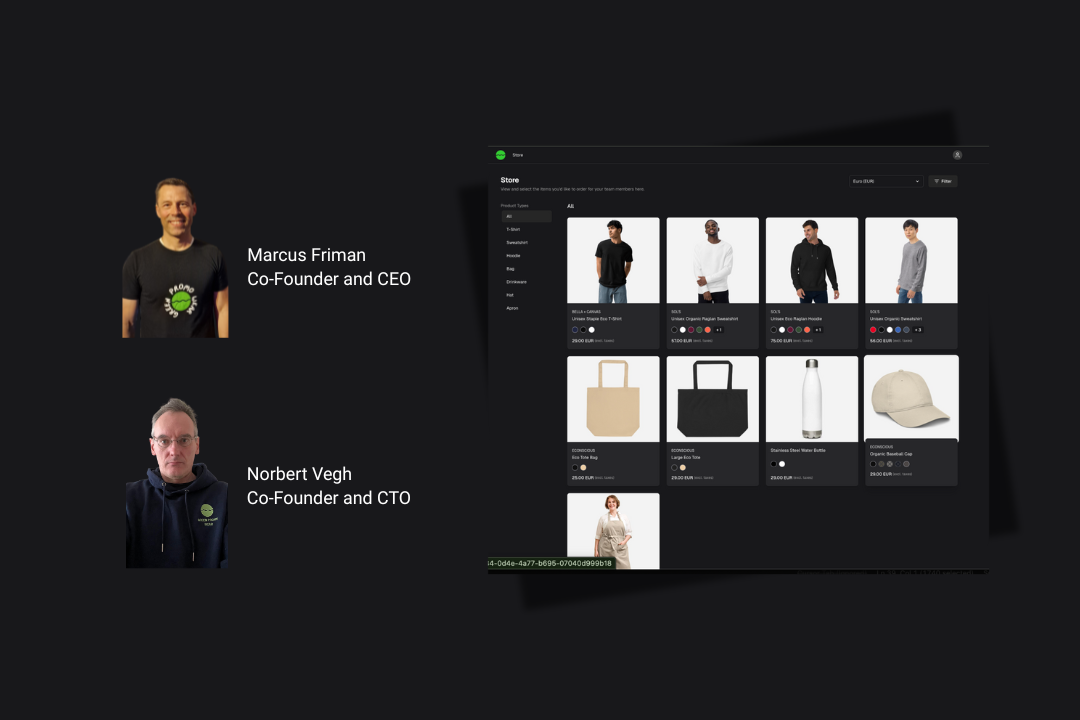 Launching our store — a word from the founders