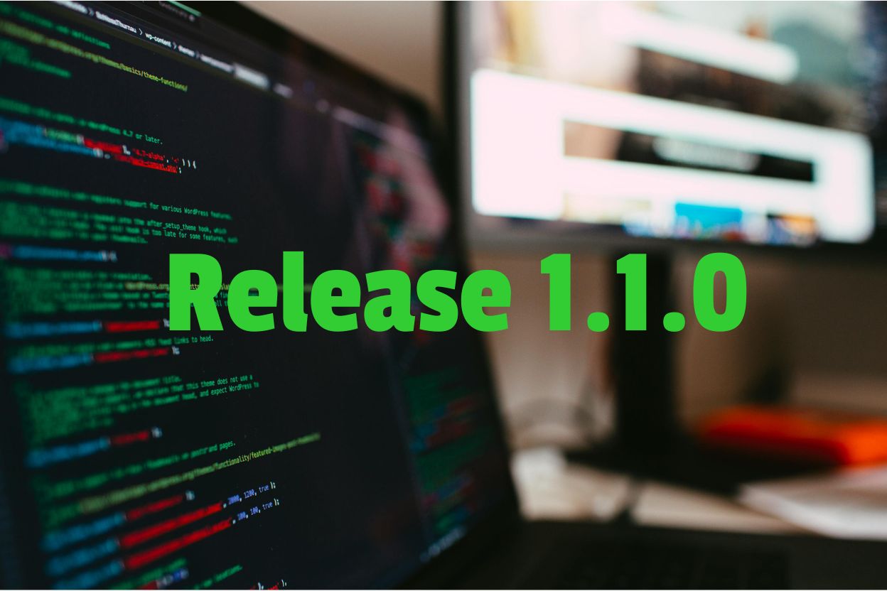 Product Update 1.1.0